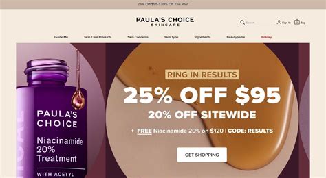 paulas choice website.